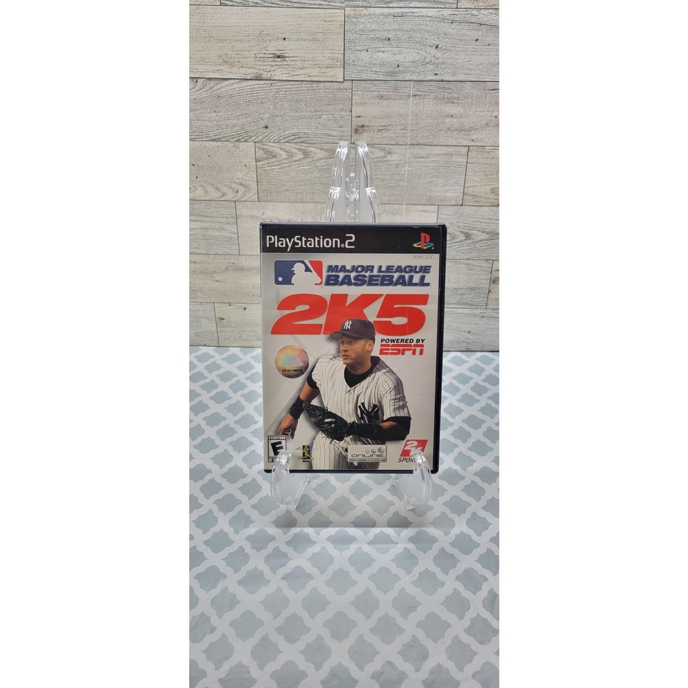 Major League Baseball 2K5 ESPN (MLB) (Sony PlayStation 2 PS2) Complete w/ Manual